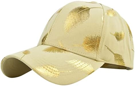 Moda Açık Atletizm Şapka Altın Yaprak Rahat Eğilim Tatil Spor Atletizm Şapka Kapaklar Seyahat Erkekler Ve Kadınlar Beyzbol Kapaklar