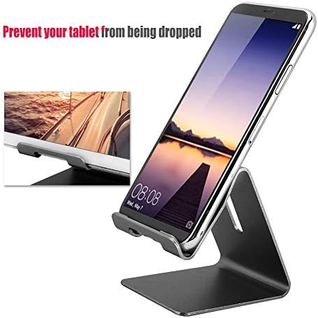 Wısoqu Cep Telefonu Standı,XT-11 Alüminyum Alaşımlı Taşınabilir Cep Telefonu Standı Taşınabilir Kararlı Tablet Telefon Masaüstü Tutucu