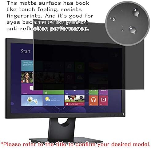 Synvy ekran koruyucu koruyucu, TOSHİBA 32S5T REGZA LCD TV Anti Casus Film Koruyucuları ile Uyumlu [Temperli Cam Değil]