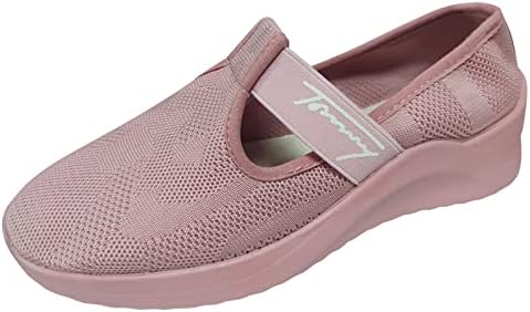 Bayanlar Moda Düz Renk Örgü Nefes Kama Platformu rahat ayakkabılar Çorap Ayakkabı Kadın Sneakers