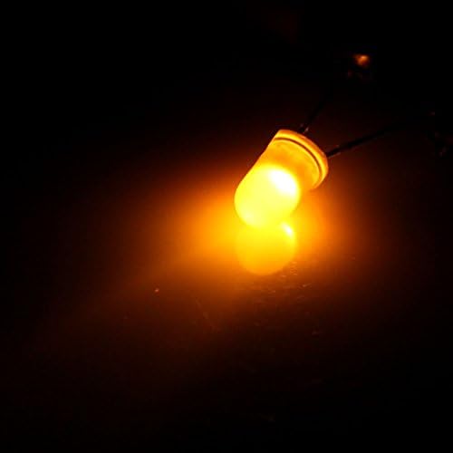 Aexıt 40 adet 5mm Diyotlar Sarı renkli led ışıklar yayan Diyot boncuk ışıkları Schottky Diyotlar Ampul Lamba