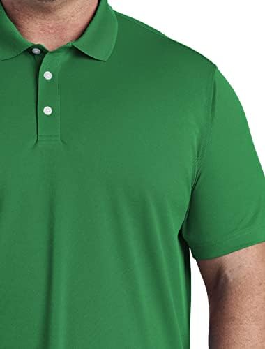 DXL Büyük ve Uzun Boylu Essentials Katı Golf Polo Gömlek