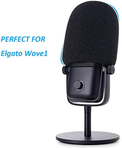 Elgato Wave 1 Mikrofon için Ön Cam - Profesyonel Mikrofon Köpük Kapakları Pop Filtresi Elgato Wave ile Uyumlu: YOUSHARES tarafından