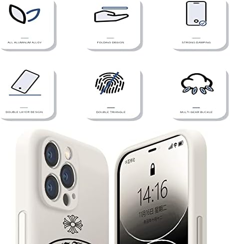 HGYTR iPhone 14 Pro Max Kılıf, Sıvı Silikon Kılıf, Tam Vücut Koruyucu Kapak, Darbeye Dayanıklı İnce Telefon Kılıfı, Çizilmez Yumuşak