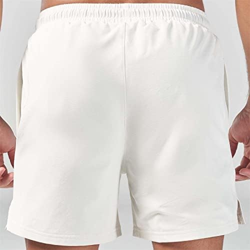 Bmısegm Şort Erkekler için Rahat Düz Renk Pürüzsüz Kurulu spor pantolon erkek fitness pantolonları Yaz İnce Gevşek Çabuk Kuruyan