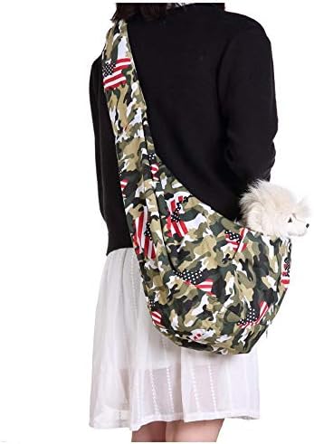 Meilishuang evcil hayvan sırt çantası, Nefes Gezi Köpek Sırt Çantası Pet Tek Omuz Çapraz Çanta Gezi için Açık evcil hayvan çantası