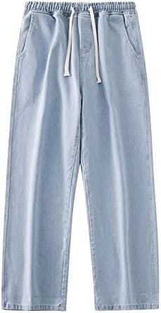Vintage Pantolon Erkek İnce Hotpants Petite erkek Joggers Pantolon Pantolon Kot pantolon Erkekler için Jogger Sweatpants Cepler