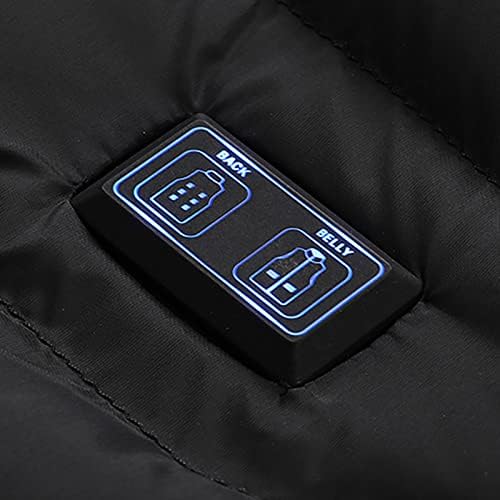 Isıtma USB Ceketler Elektrikli ısıtmalı ceket Ceket Kapşonlu Yelek Kış Termal İsıtıcı Erkekler Erkek Ceketler