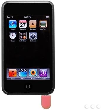 Apple iPod Classic, iPod Touch, iPhone 3G ve 3G S için Cellet Pembe Kompakt mikrofon