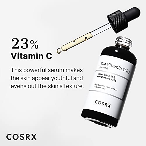 COSRX Akne Sonrası İşareti Kurtarma-Salyangoz Müsin %92 Nemlendirici + C Vitamini %23 Serum, ince çizgiler için Yoğun nemlendirici,